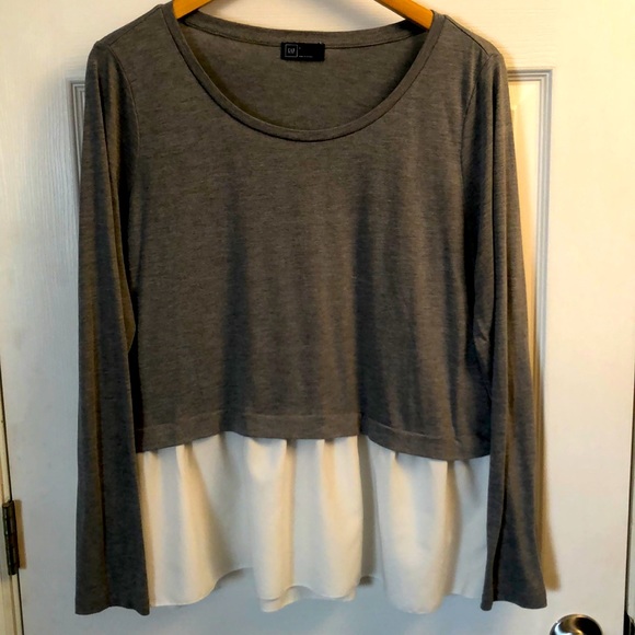 GAP mixed media tee - Picture 1 of 10